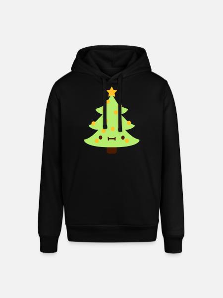 Arbre de Noël avec visage - Sweat à capuche SOUNDER Stanley/Stella Unisexe - noir