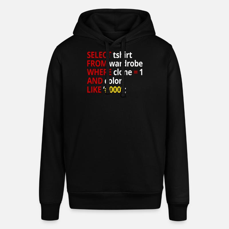 Select tshirt from wardrobe - Sweat à capuche SOUNDER Stanley/Stella Unisexe - noir