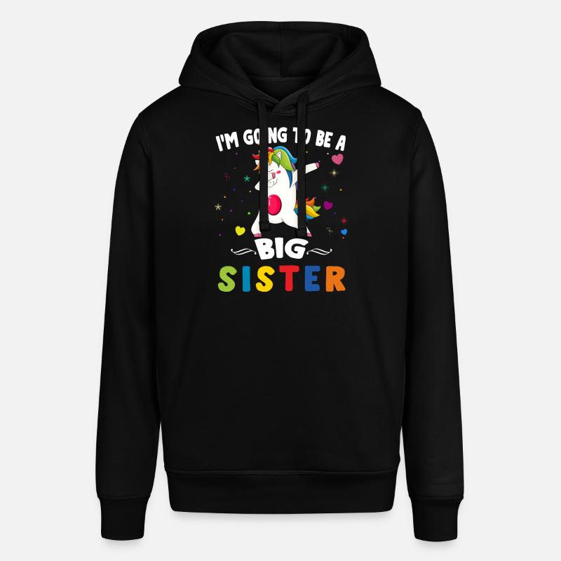 wird große Schwester unciron sein - Stanley/Stella Unisex Hoodie SOUNDER - Schwarz