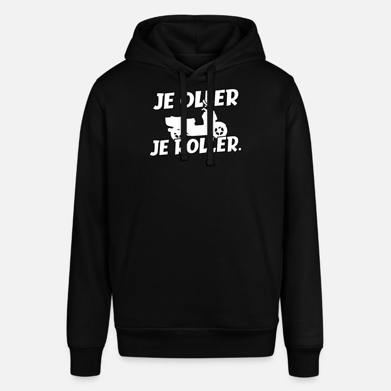 Motorroller Roller Rollerfahrer Geschenk - Stanley/Stella Unisex Hoodie SOUNDER - Schwarz