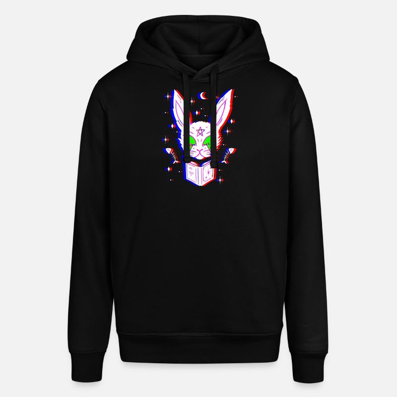 Techno Lapin démon Halloween Gothic - Sweat à capuche SOUNDER Stanley/Stella Unisexe - noir