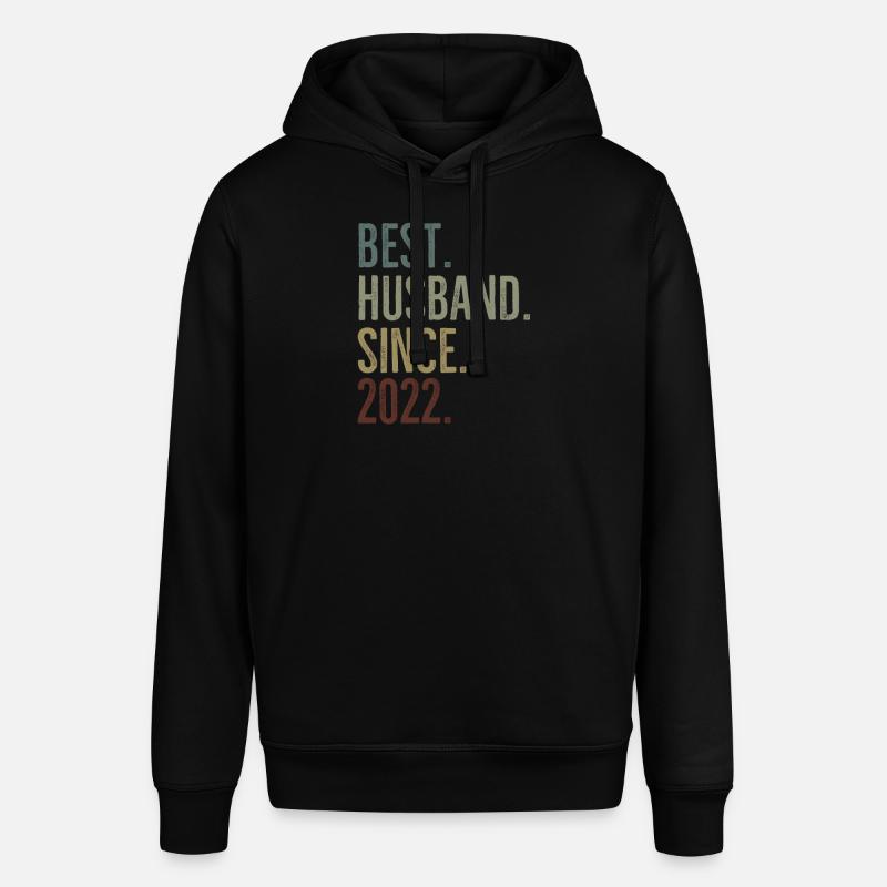 Bester Ehemann seit 2022 - Stanley/Stella Unisex Hoodie SOUNDER - Schwarz