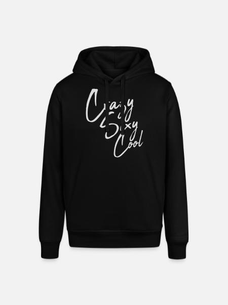 crazy sexy cool design - Stanley/Stella SOUNDER Unisex Hoodie - black