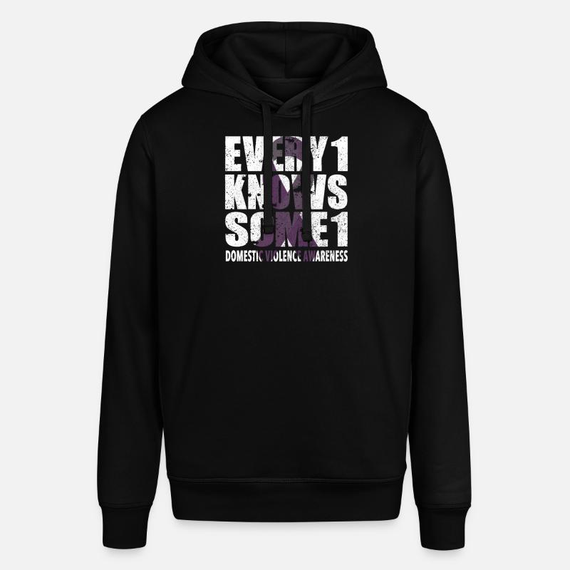 #Every1KnowsSome1 de violence familiale - Sweat à capuche SOUNDER Stanley/Stella Unisexe - noir