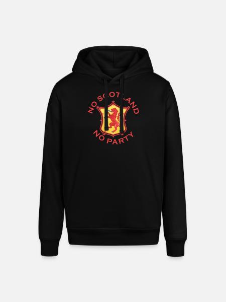 No Scotland No Party Scottish - Stanley/Stella SOUNDER Unisex Hoodie - black