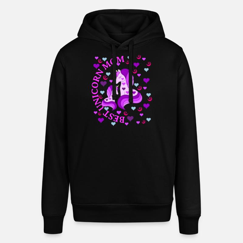 Beste Einhorn-Mutter - Stanley/Stella Unisex Hoodie SOUNDER - Schwarz