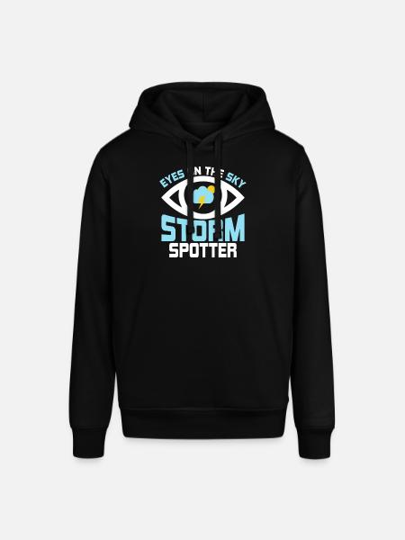 Eyes On The Sky - Storm Spotter Meteorologist Sto - Stanley/Stella SOUNDER Unisex Hoodie - black