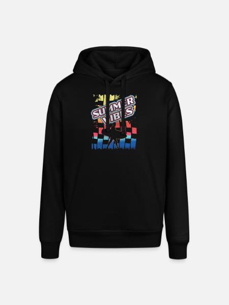 summer vibes Summer Sun Beach - Stanley/Stella SOUNDER Unisex Hoodie - black