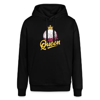 Golf Queen Golfing Par Tee - Stanley/Stella Unisex Hoodie SOUNDER - Schwarz - Vorne - Alina (178cm) & Michal (187cm)