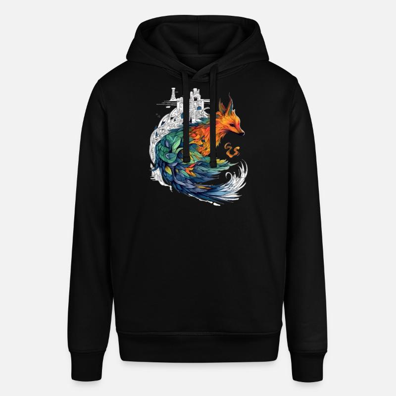 Arki le phénix - Sweat à capuche SOUNDER Stanley/Stella Unisexe - noir