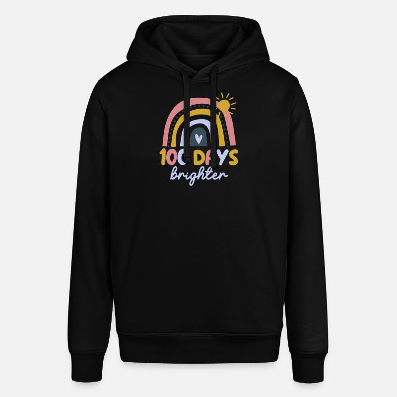 100 Days Brighter Enseignant Élève - Sweat à capuche SOUNDER Stanley/Stella Unisexe - noir
