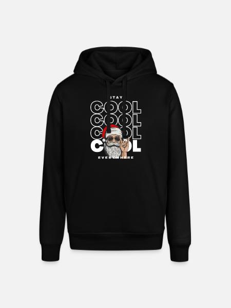Stay Cool Everywhere | XMAS - Stanley/Stella SOUNDER Unisex Hoodie - black