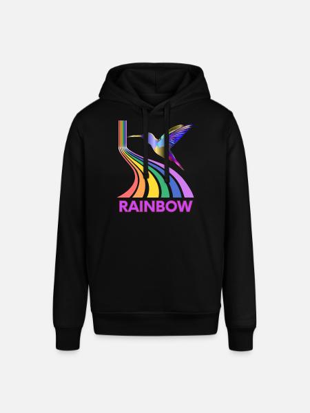Regenbogen - Stanley/Stella Unisex Hoodie SOUNDER - Schwarz