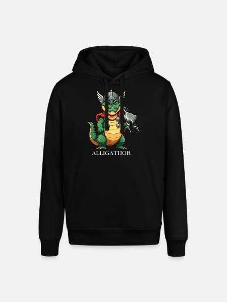 Alligathor - Stanley/Stella SOUNDER Unisex Hoodie - black