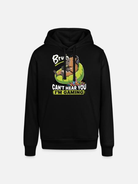 Capybara Gamer Gaming - Sweat à capuche SOUNDER Stanley/Stella Unisexe - noir