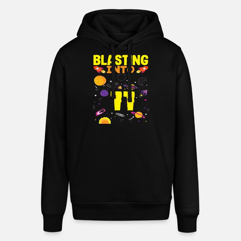 Aventure spatiale avec 11 planètes - Sweat à capuche SOUNDER Stanley/Stella Unisexe - noir