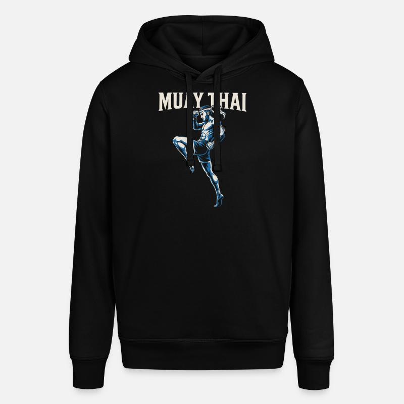 Boxe Muay Thai - Sweat à capuche SOUNDER Stanley/Stella Unisexe - noir