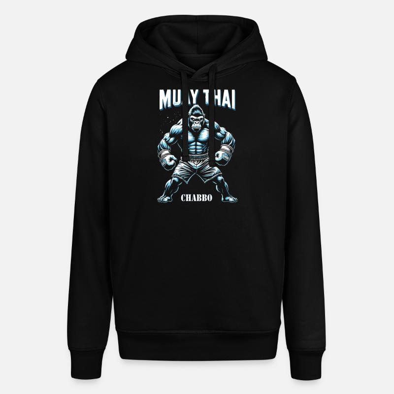 Boxe Muay Thai - Sweat à capuche SOUNDER Stanley/Stella Unisexe - noir