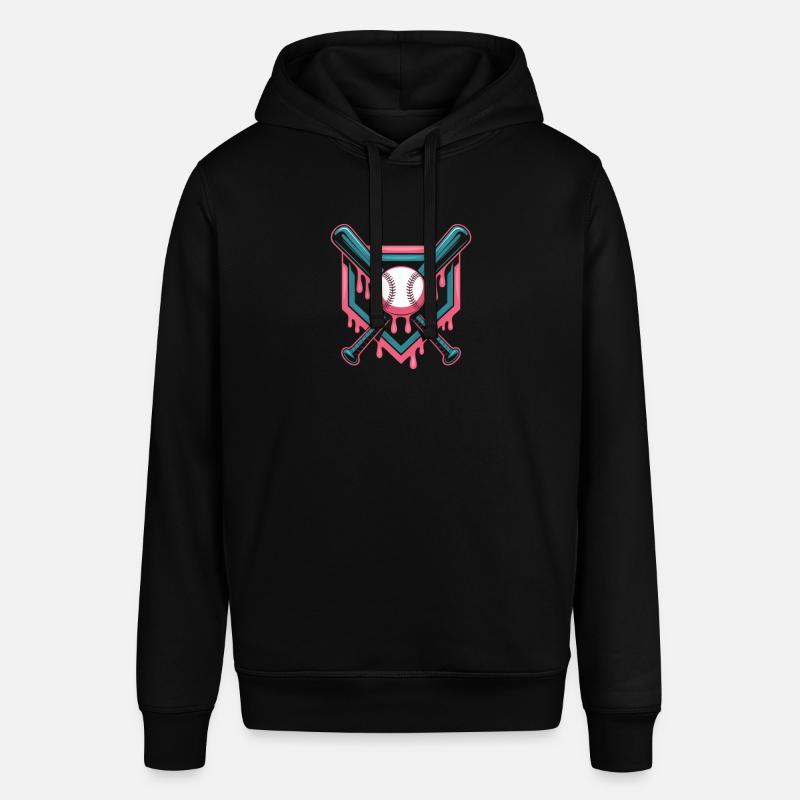 Baseball Batte de baseball - Sweat à capuche SOUNDER Stanley/Stella Unisexe - noir