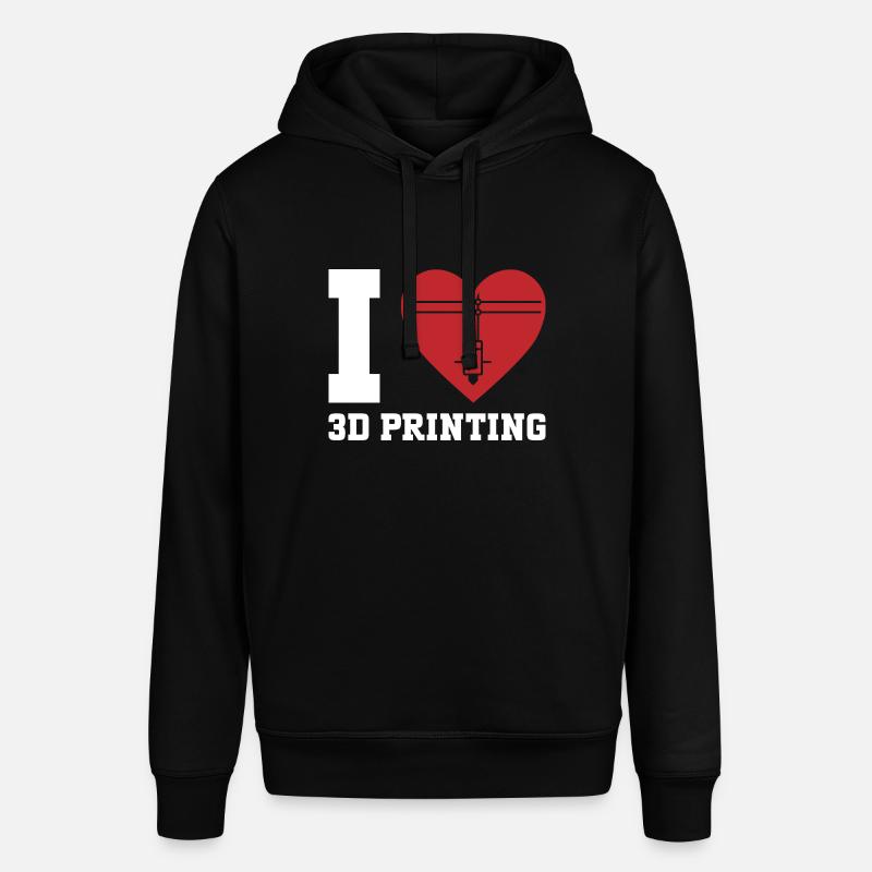 Imprimante 3D Impression 3D - Sweat à capuche SOUNDER Stanley/Stella Unisexe - noir