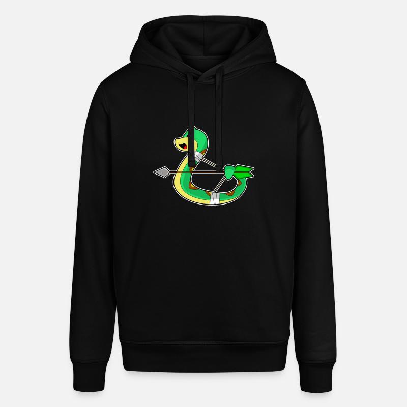 Arc d’archer serpent - Sweat à capuche SOUNDER Stanley/Stella Unisexe - noir