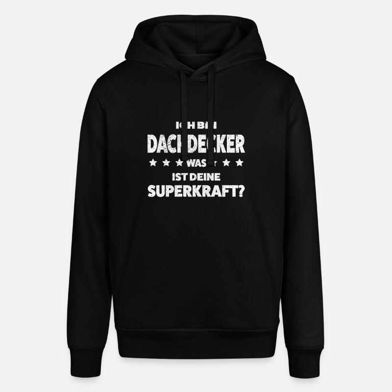 Dachdecker Beruf Dachdecken Geschenk - Stanley/Stella Unisex Hoodie SOUNDER - Schwarz