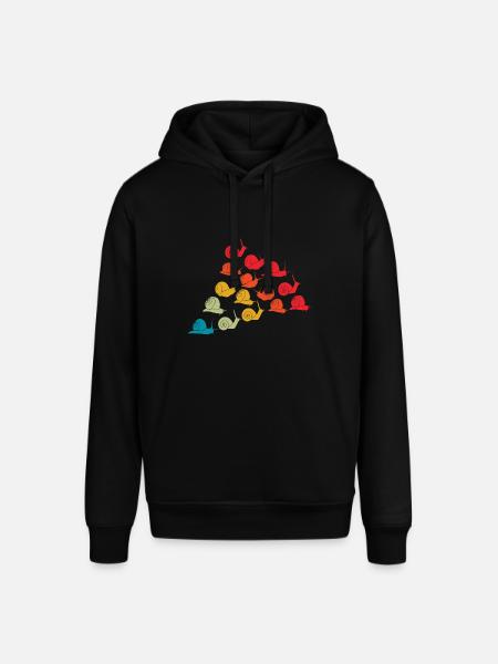 Snail lovers Types of snails owners - Stanley/Stella SOUNDER Unisex Hoodie - black