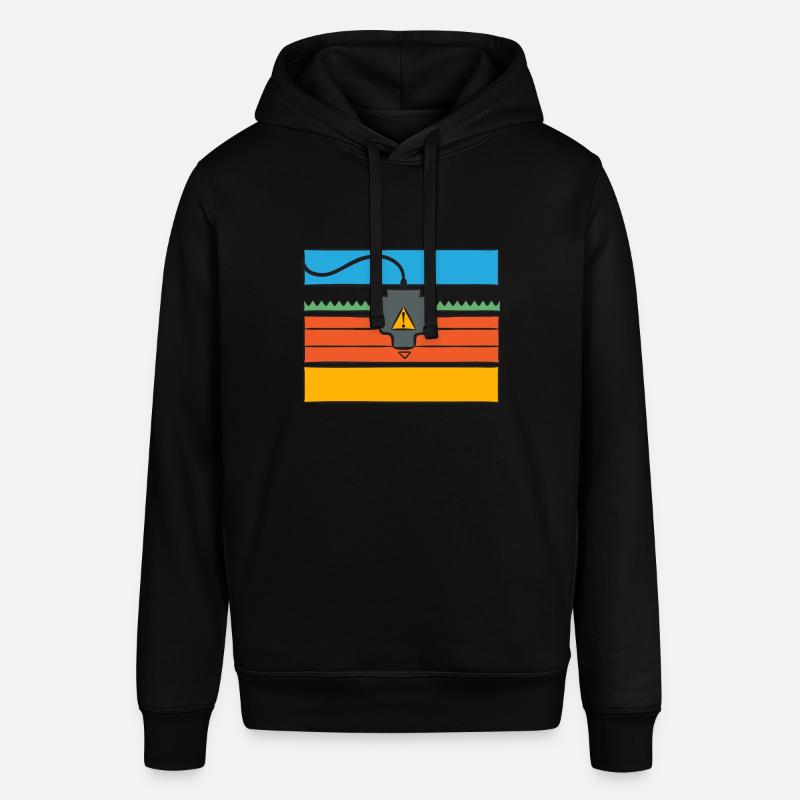 Imprimante 3D Impression 3D - Sweat à capuche SOUNDER Stanley/Stella Unisexe - noir