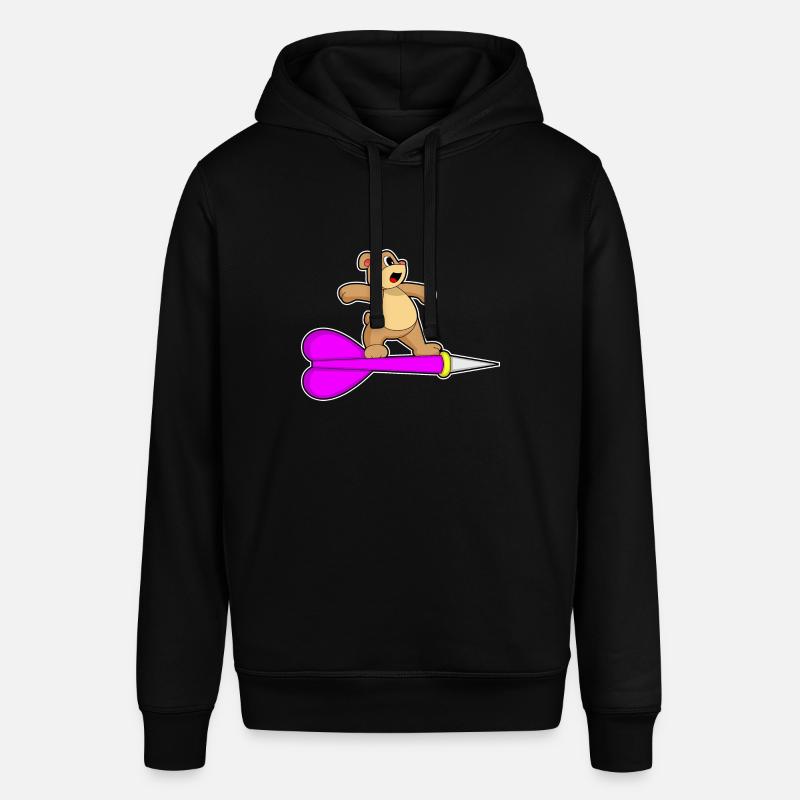 Fléchette d’ours - Sweat à capuche SOUNDER Stanley/Stella Unisexe - noir