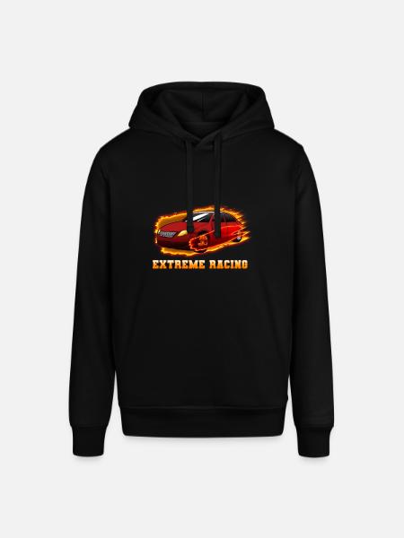 Ekstreme racerkørere - Stanley/Stella SOUNDER unisex hoodie - sort