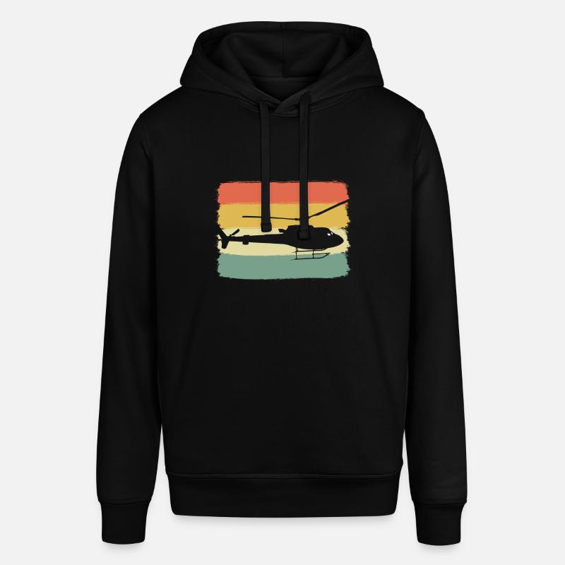 Hubschrauberluftfahrt Hubschrauber Pilot - Stanley/Stella Unisex Hoodie SOUNDER - Schwarz