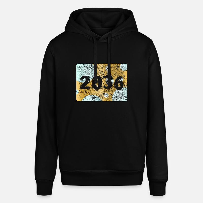 Année 2036 - Sweat à capuche SOUNDER Stanley/Stella Unisexe - noir