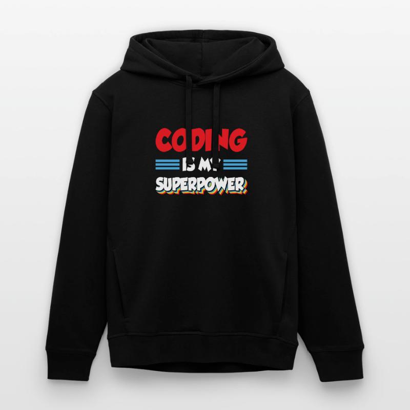 Coding Is My Superpower Programming Coder Computer Stanley/Stella Unisex Hoodie SOUNDER