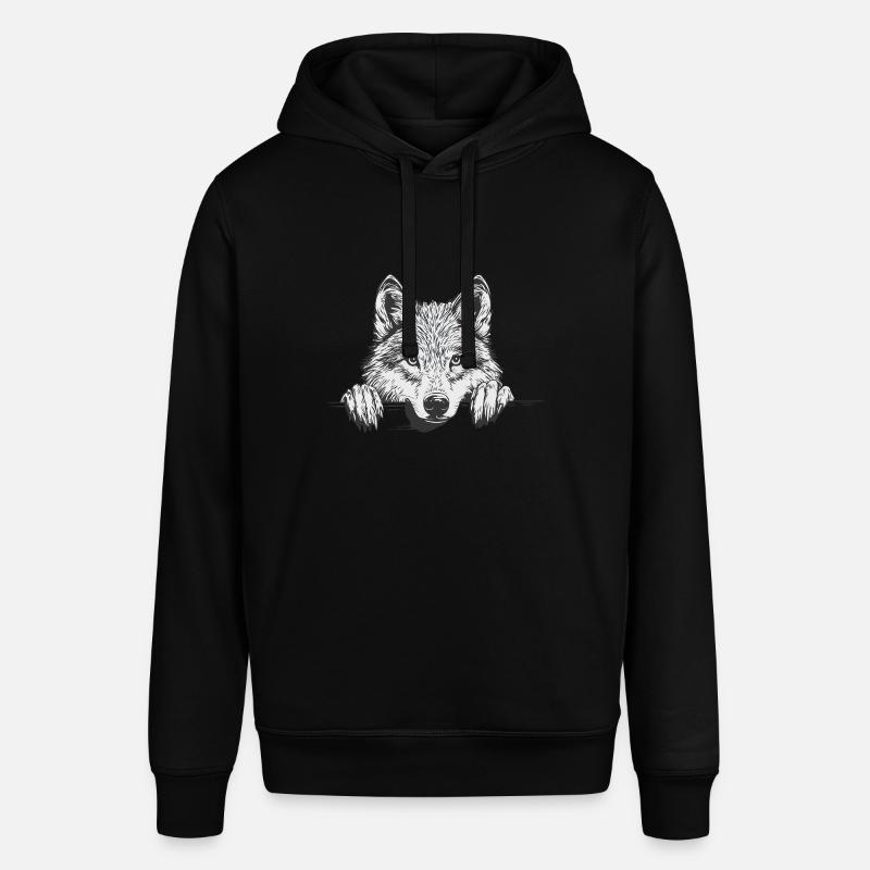 Wolf - Stanley/Stella Unisex Hoodie SOUNDER - Schwarz
