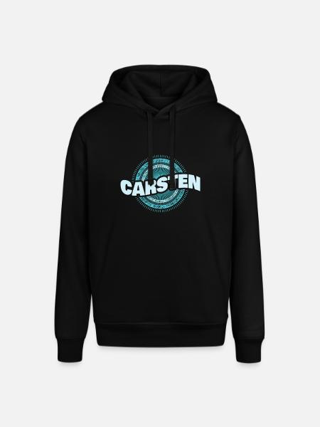 Carsten as a gift idea - Stanley/Stella SOUNDER Unisex Hoodie - black