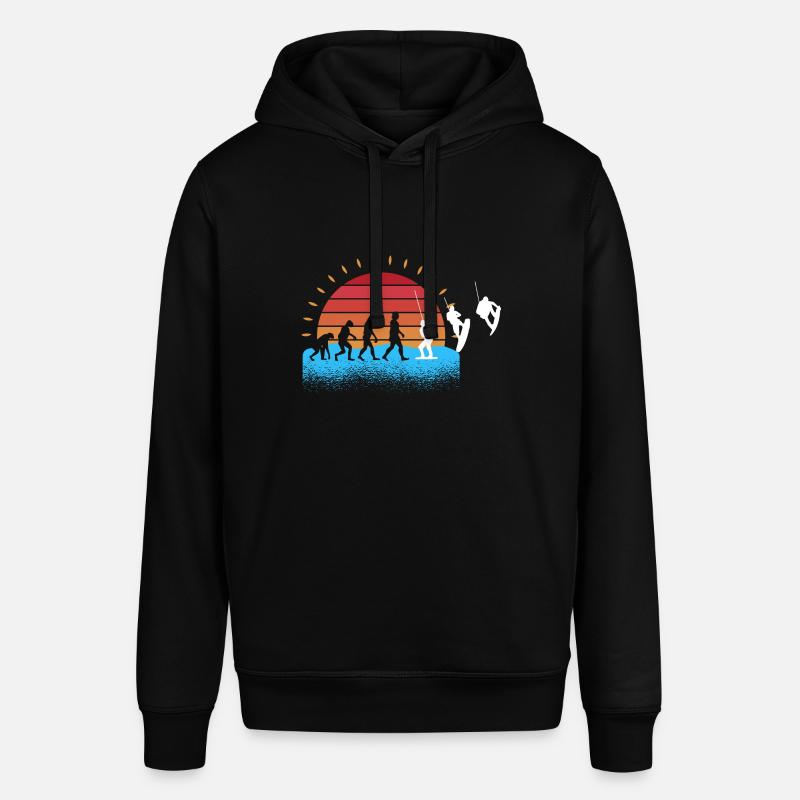 Evolution Wakeboarder Wakeboard Wakeboarding - Stanley/Stella SOUNDER Unisex Hoodie - black