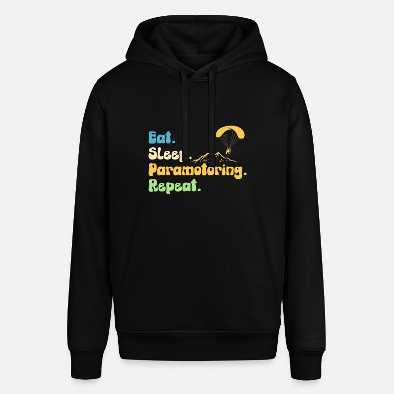 Paramotor Motorized paraglider - Stanley/Stella SOUNDER Unisex Hoodie - black