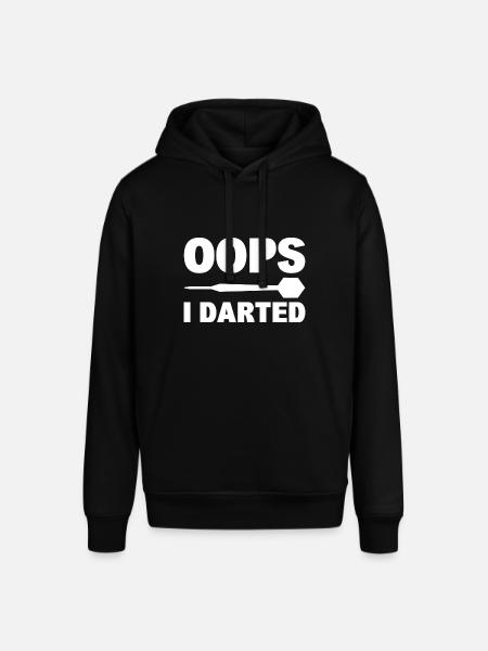 Oops I Darted Dart-Enthusiast - Stanley/Stella Unisex Hoodie SOUNDER - Schwarz