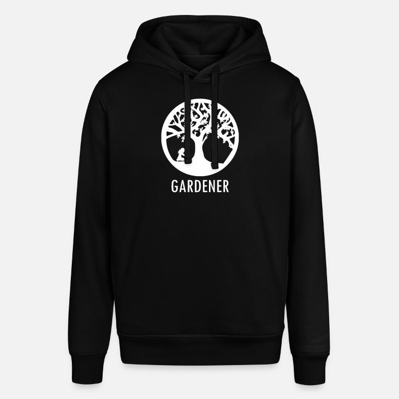 Ogrodnictwo - Bluza z kapturem typu unisex Stanley/Stella SOUNDER - czarny