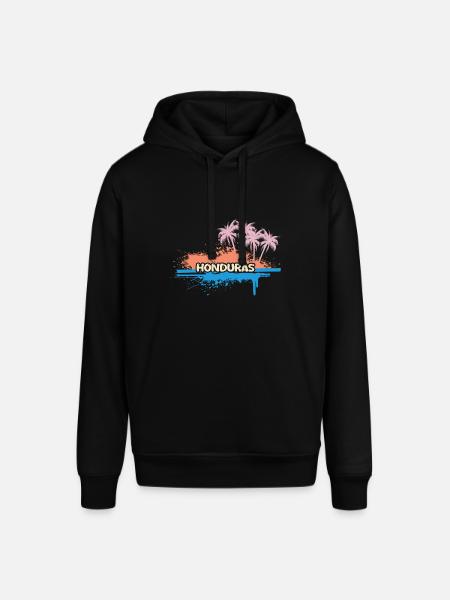 Gift for Honduras - Stanley/Stella SOUNDER Unisex Hoodie - black