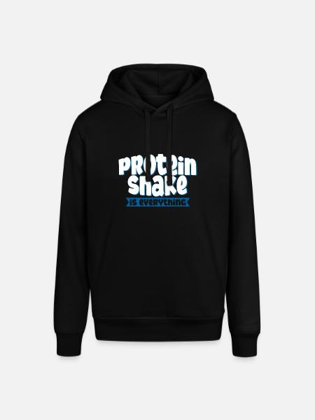 Protein Shake Is Everything 4 - Stanley/Stella SOUNDER Unisex Hoodie - black