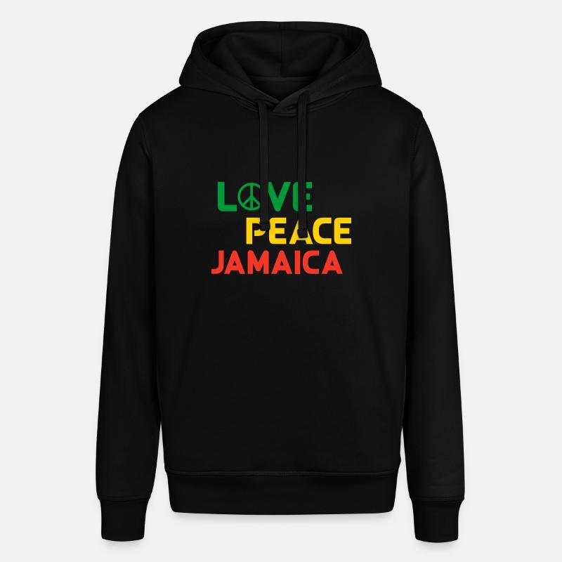 Jamaika Jamaïque - Sweat à capuche SOUNDER Stanley/Stella Unisexe - noir