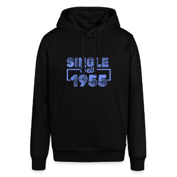 seit 1955 - Stanley/Stella Unisex Hoodie SOUNDER - Schwarz - Vorne - Alina (178cm) & Michal (187cm)