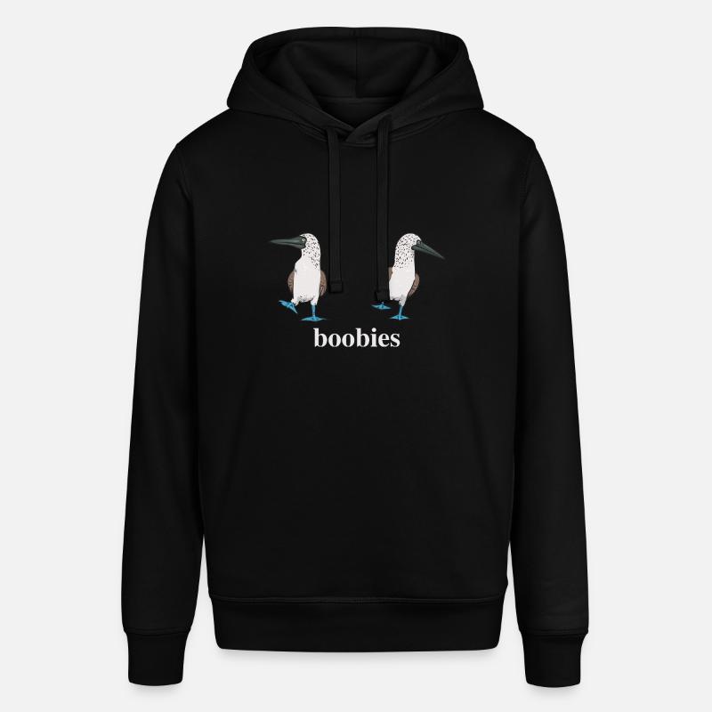 Blaufußtölpel Blue-footed Booby Seevogel - Stanley/Stella Unisex Hoodie SOUNDER - Schwarz