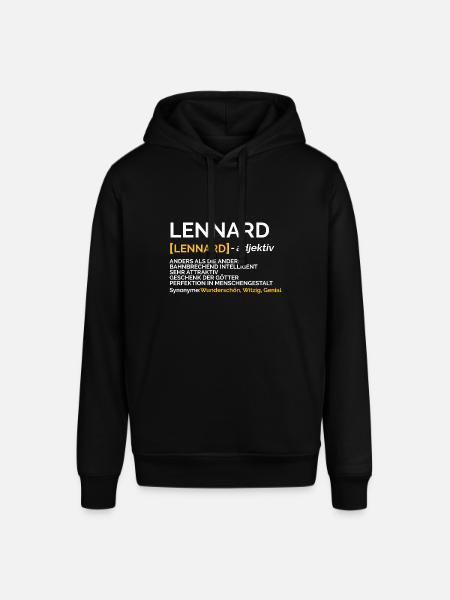 Lennard - Stanley/Stella Unisex Hoodie SOUNDER - Schwarz