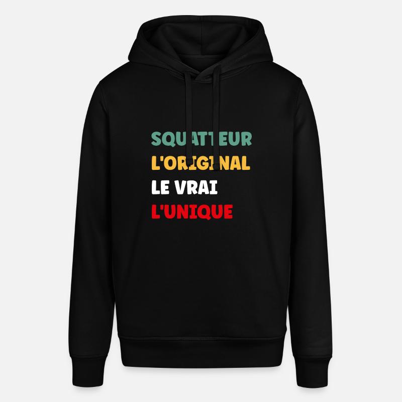 squatteur - Sweat à capuche SOUNDER Stanley/Stella Unisexe - noir