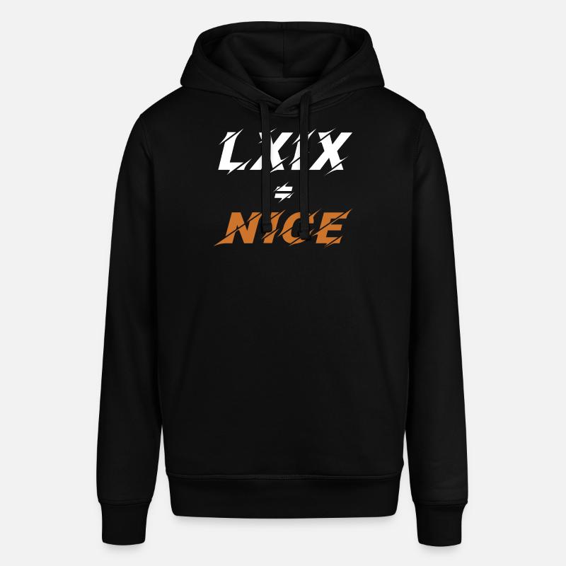 69=Nice en chiffres romains - Sweat à capuche SOUNDER Stanley/Stella Unisexe - noir
