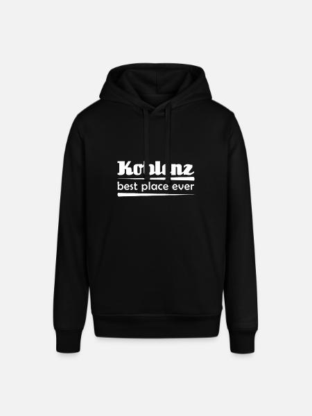 Koblenz - Stadt best place ever - Stanley/Stella Unisex Hoodie SOUNDER - Schwarz