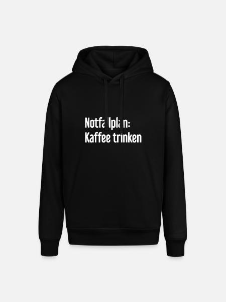 Coffee Contingency Plan - Stanley/Stella SOUNDER Unisex Hoodie - black