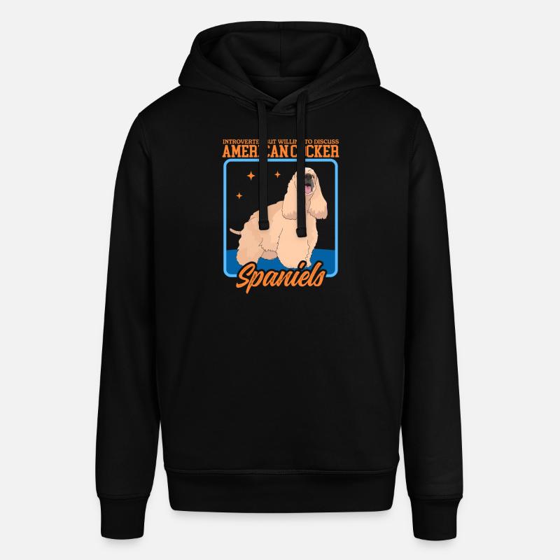 Cocker américain Spaniel cadeau - Sweat à capuche SOUNDER Stanley/Stella Unisexe - noir